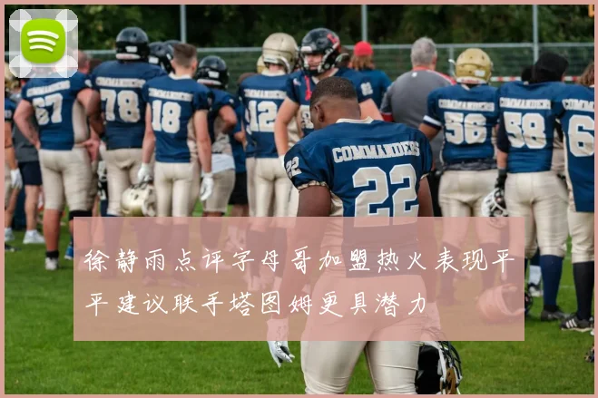 徐静雨点评字母哥加盟热火表现平平建议联手塔图姆更具潜力